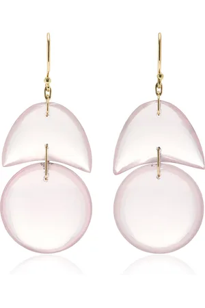 Ten Thousand Things Tiny Arp 18K Yellow Gold Quartz Earrings, , OS, , Gifts For Her