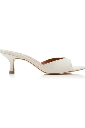 Staud Brigitte Canvas Mules, , IT 36