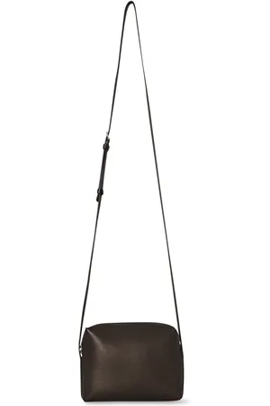 The Row Regent Leather Crossbody Bag, , OS