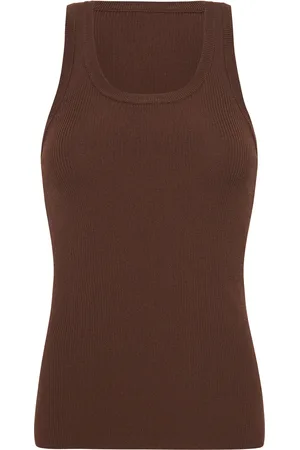 MATTEAU Ribbed Tank Top, , 4