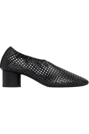 St Agni Perforated Leather Ballet Pumps, , IT 36