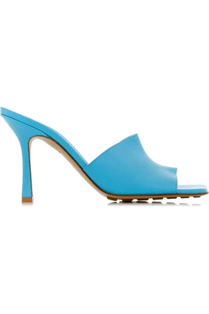 Bottega Veneta Stretch Leather Slide Sandals, , IT 41