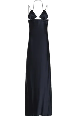 BEVZA Mermaid Charmeuse Maxi Dress, , L