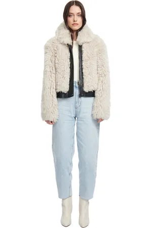 HiSO Parma Wool-Out Cropped Bomber Jacket, , M