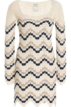 Escvdo Sumac Cotton Mini Dress, , L