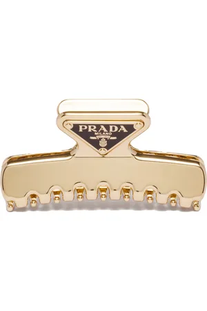 Prada Metal Hair Clip, , OS