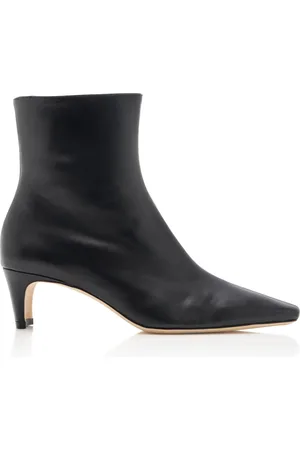 Staud Wally Leather Ankle Boots, , IT 36