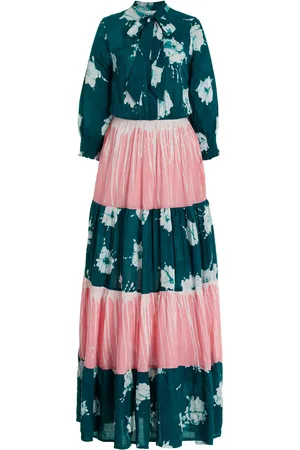 Busayo Tayo Hand-Dyed Crepe Maxi Dress, , XS