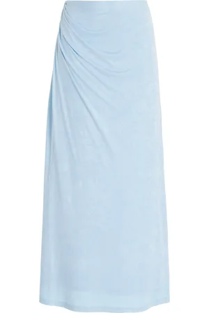 Significant Other Priya Draped Crepe Maxi Skirt, , US 8