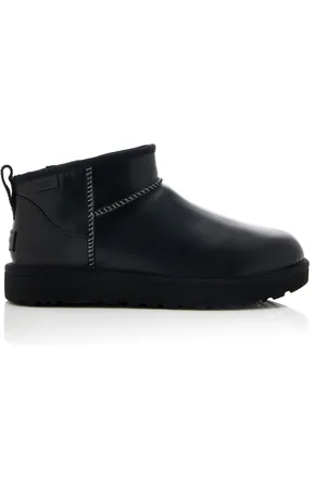 UGG Regenerate Leather Classic Ultra Mini Boots, , US 6