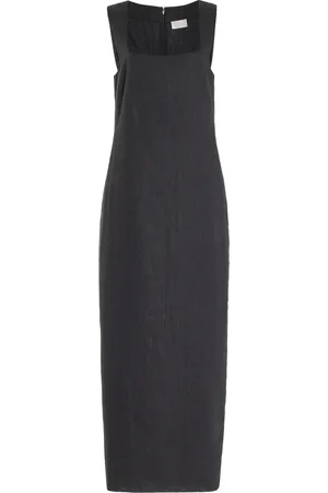 POSSE Exclusive Alice Linen Maxi Dress, , XS