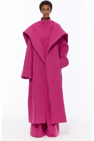Marrakshi Life Shawl-Collar Cotton-Bouclé Coat, , S