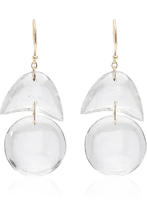 Ten Thousand Things Tiny Arps 18K Yellow Gold Crystal Quartz Earrings, , OS, , Gifts For Her