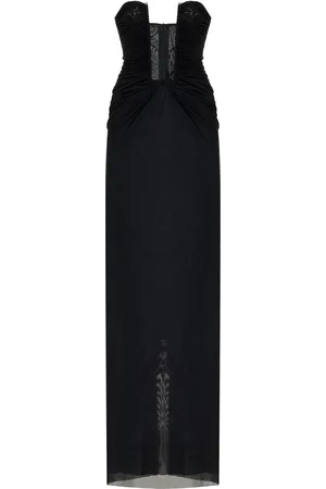 CHRISTOPHER ESBER Plunge Jersey Maxi Dress, , AU 10