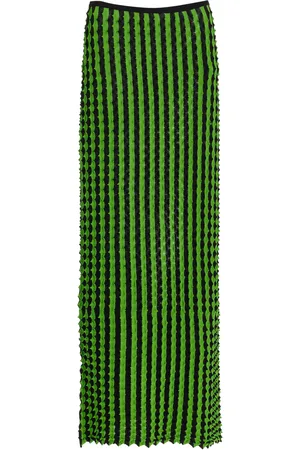 ZANKOV Capucine Textured Knit Maxi Skirt, , S