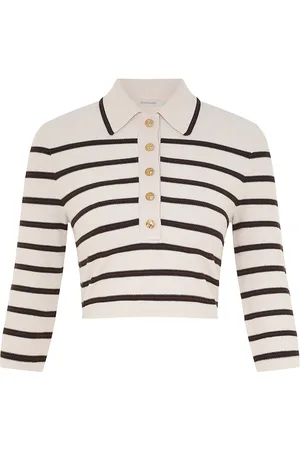 ZIMMERMANN Illuminate Stripe Polo, , 0