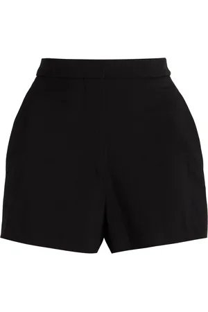 Loulou de Saison Serge Stretch-Wool Mini Shorts, , EU 38