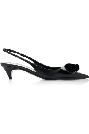 Prada Leather Slingback Pumps, , IT 36