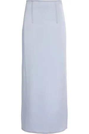 BEVZA Crepe Maxi Skirt, , S