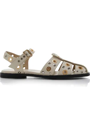 Freda Salvador Sera Studded Leather Fisherman Sandals, , US 10