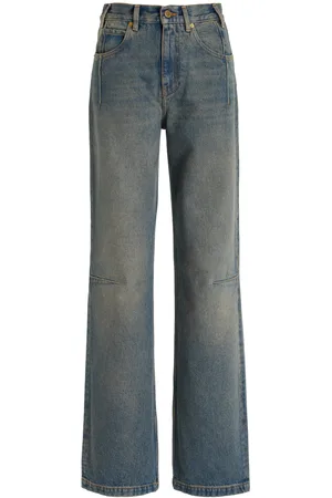 DARKPARK Lu Rigid High-Rise Straight-Leg Jeans, , 24