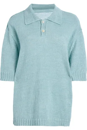 Maison Margiela Hemp Polo Shirt, , XS