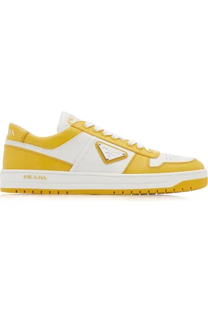 Prada Cassetta Leather Sneakers, , IT 40