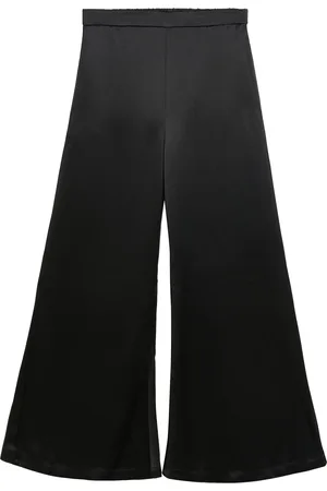 By Malene Birger Lucee Satin Wide-Leg Pants, , FR 40