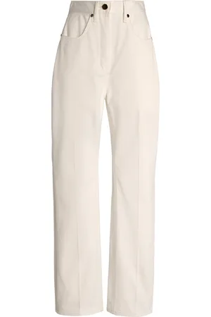 DELPOZO Exclusive Cotton Long Pants, , FR 34
