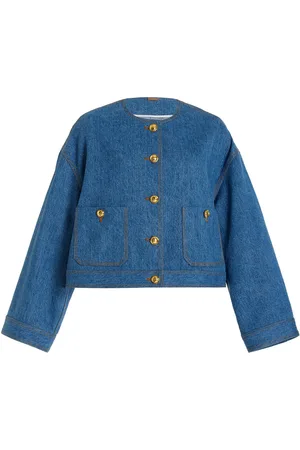 ADAM LIPPES Nessy Denim Jacket, , S