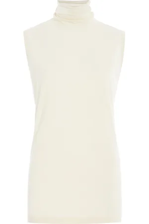 The Row Ikatu Wool Turtleneck Top, , L
