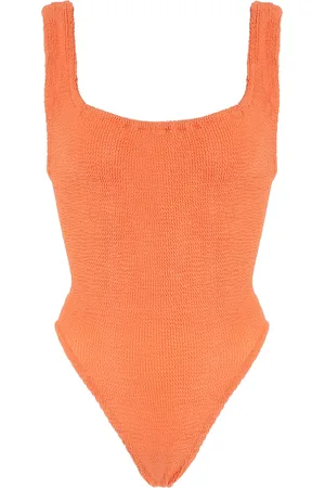 Hunza G Seersucker One-Piece Swimsuit, , OS