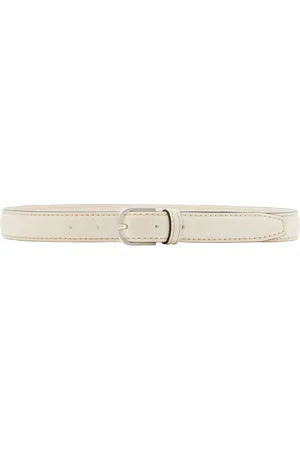 Totême Slim Leather Belt, , 90 cm