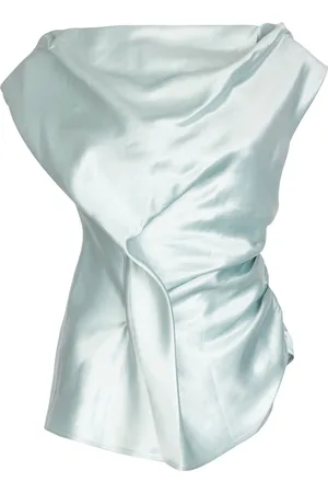 Paris Georgia Liquid Draped Top, , XS