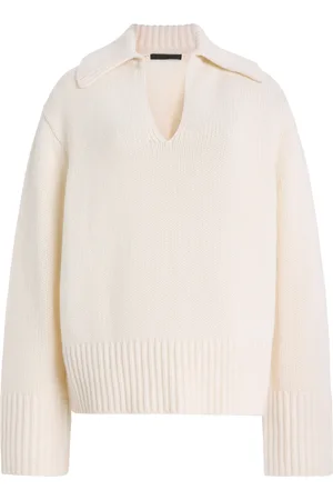 Jenni Kayne Phoebe Cashmere Polo Shirt, , XS