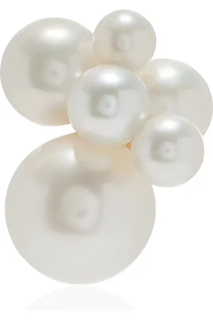 SOPHIE BILLE BRAHE Bisou 14K Yellow Gold Pearl Earring, , OS, , Gifts For Her