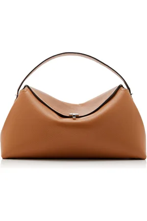 Totême T-Lock Leather Top Handle Bag, , OS
