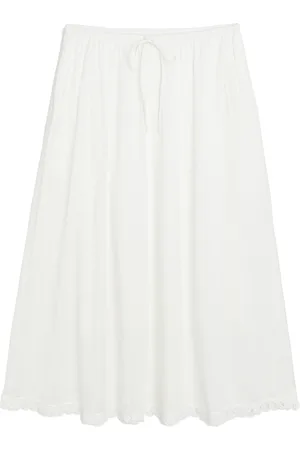 By Malene Birger Pheobes Embroidered Organic Cotton Maxi Skirt, , EU 34