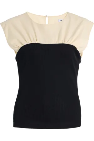 Anna Quan Haven Cotton-Blend Top, , AU 6