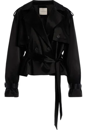 Favorite Daughter Exclusive Cropped Trench Coat, , XS