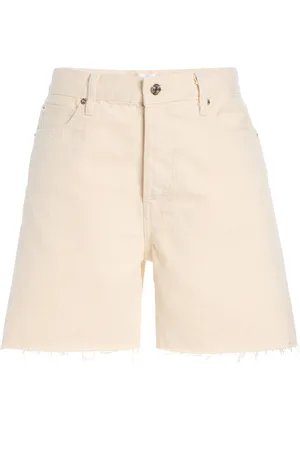 Frame The Timeless Denim High-Rise Shorts , , 24