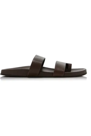 The Row Hugh Leather Sandals, , IT 37