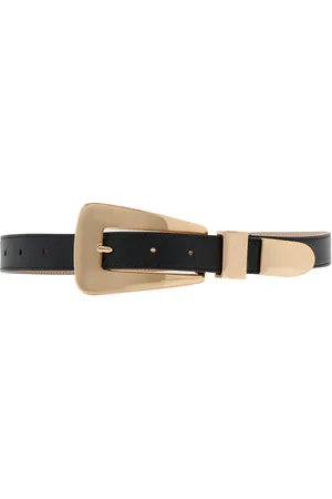 Khaite Lucca Leather Belt, , 70 cm