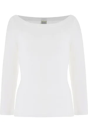 Flore Flore Exclusive Steffi Boat Neck Organic Cotton Top, , XL