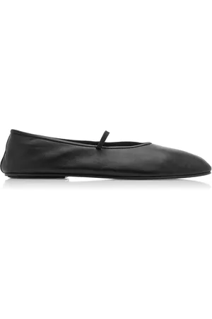 The Row Leather Ballet Flats, , IT 36