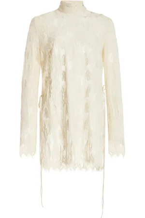 Kamperett Isabella Wool-Cotton Lace Tunic, , XS