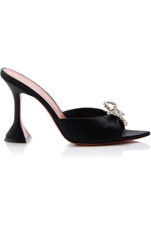 Amina Muaddi Rosie Satin Sandals, , IT 37