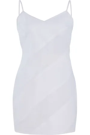 K.NGSLEY Hestia Spiral Cotton Mini Slip Dress, , FR 34