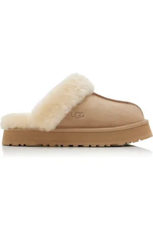 UGG Disquette Sheepskin Platform Slippers, , US 6