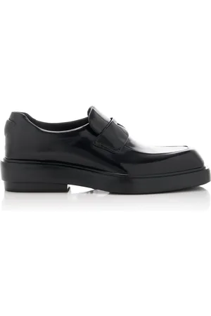 Prada Leather Loafers, , IT 36